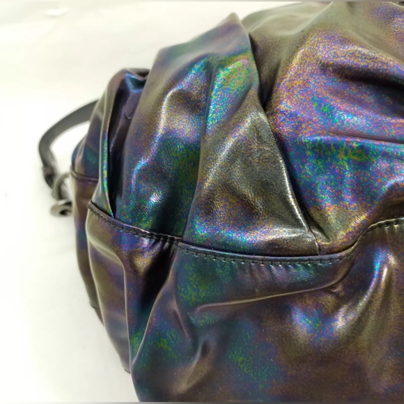 💰BUY-IN💰Gucci Iridescent Patent Leather Icon Bit Shoulder Bag - Picture 6 of 9